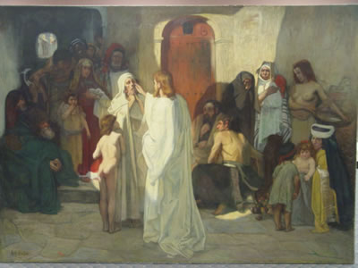 "Christ & the Blind Beggar"
