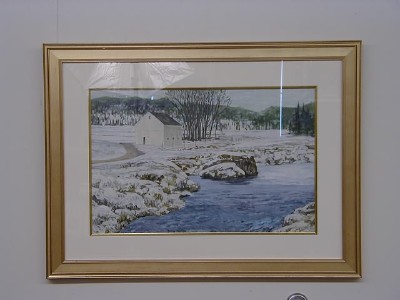 Winter Landscape with Barn by Ken Power - Auction record, sale price, and art valuation. Compare with similar artists and explore comparable artworks.