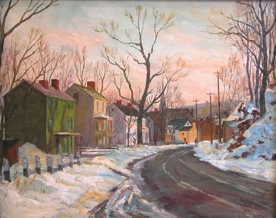 Old York Road by Robert John McClelland - Auction record, sale price, and art valuation. Compare with similar artists and explore comparable artworks.