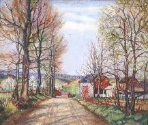 Spring Country Landscape