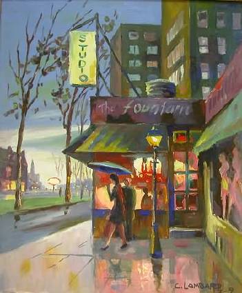 Impressionist Urban Landscape