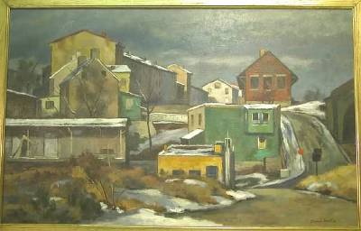 Canton Street by Giovanni Martino - Auction record, sale price, and art valuation. Compare with similar artists and explore comparable artworks.