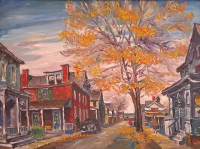 Autumn Street Scene