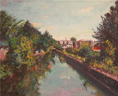 In Lambertville by Alan Fetterman - Auction record, sale price, and art valuation. Compare with similar artists and explore comparable artworks.
