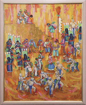 Clowns at Santo Domingo
