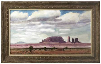 Expanse of Navajo Land by Robert Draper - Auction record, sale price, and art valuation. Compare with similar artists and explore comparable artworks.