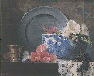 Pewter, Brass and Grapes