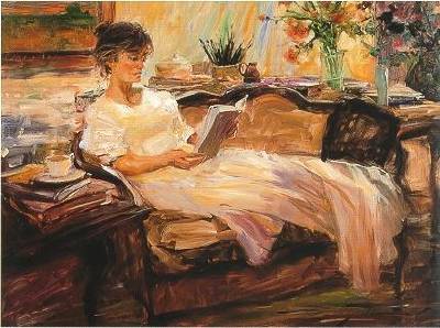 Reading in the Artist's Studio