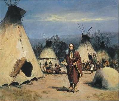 Quanah Parker in a Plains