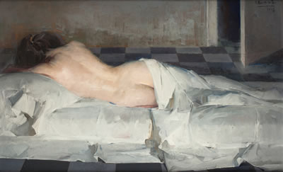 "Desnudo femenino recostado de espaldas", 1976 by Revello de Toro - Auction record, sale price, and art valuation. Compare with similar artists and explore comparable artworks.