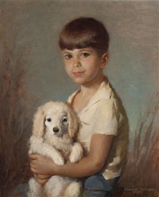 Niño con perro