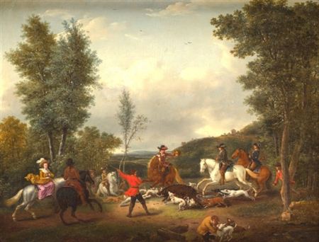 Paisaje con escena de caza by Nicolas Louis Albert Delariva - Auction record, sale price, and art valuation. Compare with similar artists and explore comparable artworks.