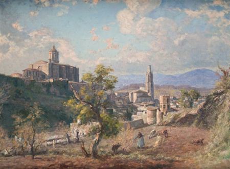 Sample artwork by Joan Colom Agusti (1879 - 1969), known for paintings - View similar artists and auction records