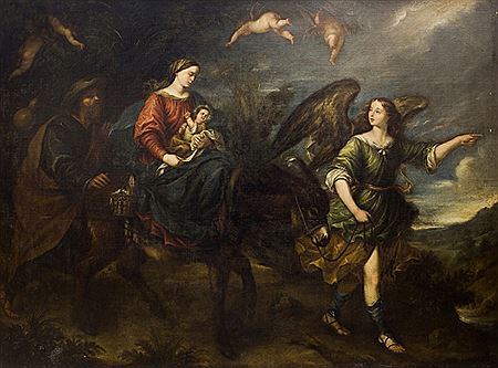 Sample artwork by Francisco Antolinez Y Sarabia (1644 - 1700), known for landscape, figure, religious painting - View similar artists and auction records