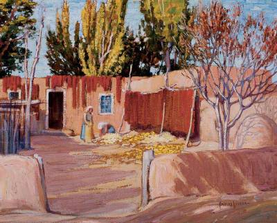 Harvest Alcalde by Carlos Vierra - Auction record, sale price, and art valuation. Compare with similar artists and explore comparable artworks.