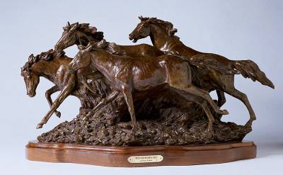 Wild and Running Free by George B Marks - Auction record, sale price, and art valuation. Compare with similar artists and explore comparable artworks.