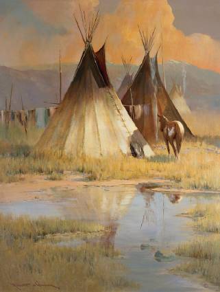 Morning Reflections by Robert Wagoner - Auction record, sale price, and art valuation. Compare with similar artists and explore comparable artworks.
