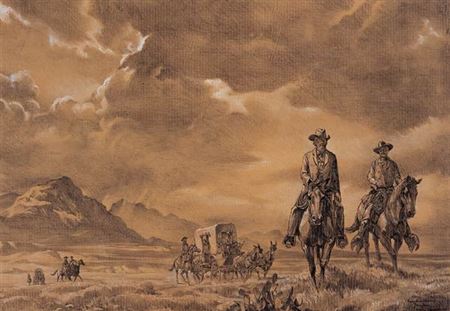 Ranger Escort Weat of the Pecos