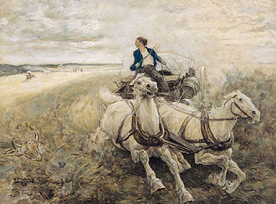 Sample artwork by Edmund Franklin Ward (1892 - 1991), known for genre-views, illustration, still life painting - View similar artists and auction records