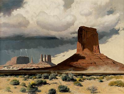 Monument Valley Thunderstorm