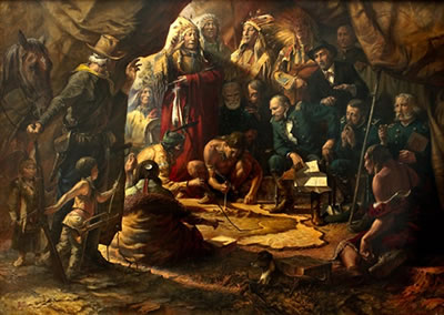 From the Missouri to the Big Horns, The Fort Laramie Treaty of 1868
