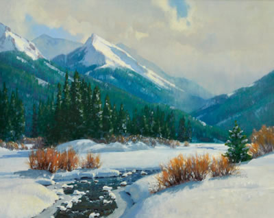 More Snow Coming by Wayne Wolfe - Auction record, sale price, and art valuation. Compare with similar artists and explore comparable artworks.