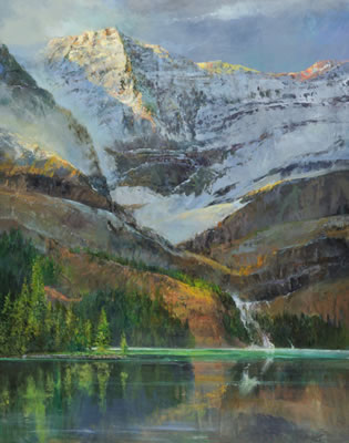 Lake O'Hara; Where Sargent Painted