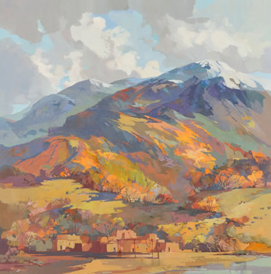 New Mexico Landscape With Adobes by Laurence Philip Sisson - Auction record, sale price, and art valuation. Compare with similar artists and explore comparable artworks.