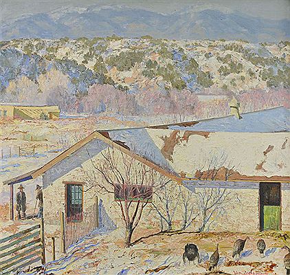 Farmyard by Theodore Van Soelen - Auction record, sale price, and art valuation. Compare with similar artists and explore comparable artworks.