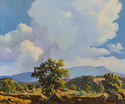 Sandia Mountains by Walter Bambrook - Auction record, sale price, and art valuation. Compare with similar artists and explore comparable artworks.