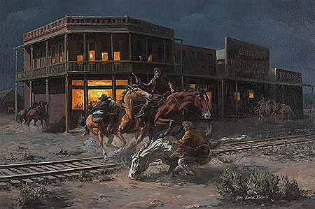 Later On by Joe Rader Roberts - Auction record, sale price, and art valuation. Compare with similar artists and explore comparable artworks.