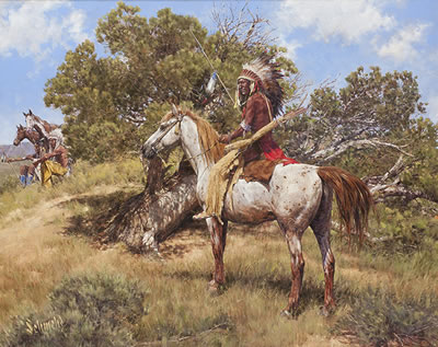 Waiting to Parley by Bradley Schmehl - Auction record, sale price, and art valuation. Compare with similar artists and explore comparable artworks.