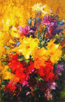 Sample artwork by Hahn Vidal (Born 1919), known for still life and floral outdoor painting - View similar artists and auction records