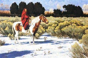 Taos Winter Morning