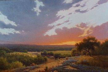 San Gabriel Sunset by Jerry Ruthven - Auction record, sale price, and art valuation. Compare with similar artists and explore comparable artworks.