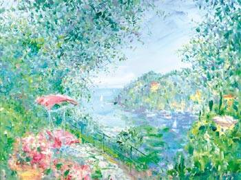 Overlooking Portofino