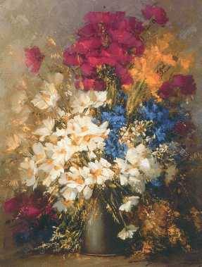 Flowers from the Field by Hahn Vidal - Auction record, sale price, and art valuation. Compare with similar artists and explore comparable artworks.