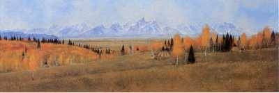 Teton Range from Shadow Mountain by Douglas Ricks - Auction record, sale price, and art valuation. Compare with similar artists and explore comparable artworks.