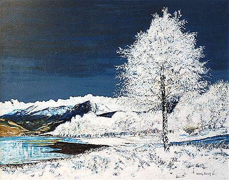 Sample artwork by Doug Scott (Born 1937), known for painting - View similar artists and auction records