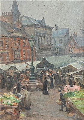 MARKET DAY AND FEEDING THE CHICKENS