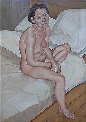 NUDE ON BED