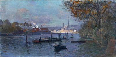 La Seine à Rouen