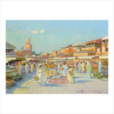 LA PLACE JERNAA EL FNA A MARRAKECH