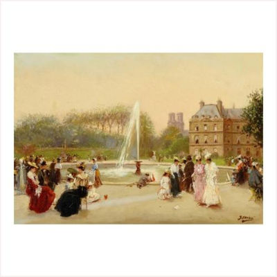 Sample artwork by Gaspar Miro i Lleo (1859 - 1930), known for land-and townscape painting - View similar artists and auction records