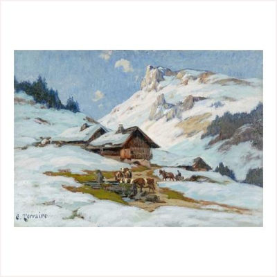 Sample artwork by Clovis Frederick Terraire (1858 - 1931), known for painting - View similar artists and auction records