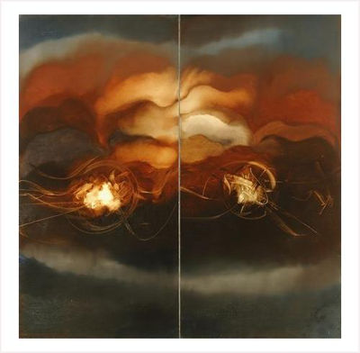 COMPOSITION (Diptyque) by Frederic Benrath - Auction record, sale price, and art valuation. Compare with similar artists and explore comparable artworks.