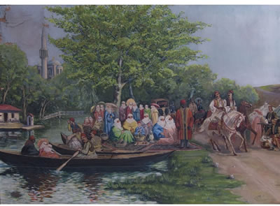 Sample artwork by Mehmet Ali Laga (1878 - 1947), known for paintings - View similar artists and auction records