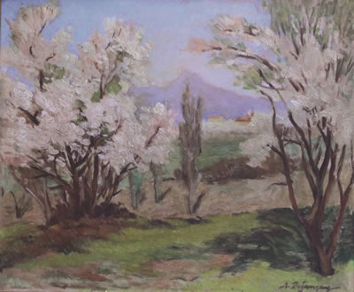 Landscape by Adil Dogancay - Auction record, sale price, and art valuation. Compare with similar artists and explore comparable artworks.