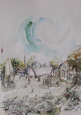 Two Istanbul Landscapes