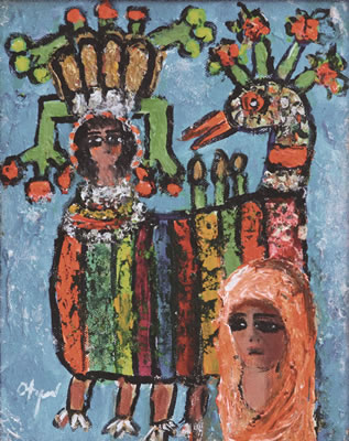 Portrait With Shahmaran